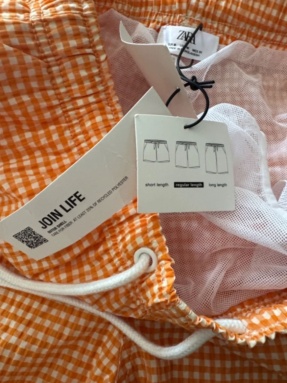 Zara men swim